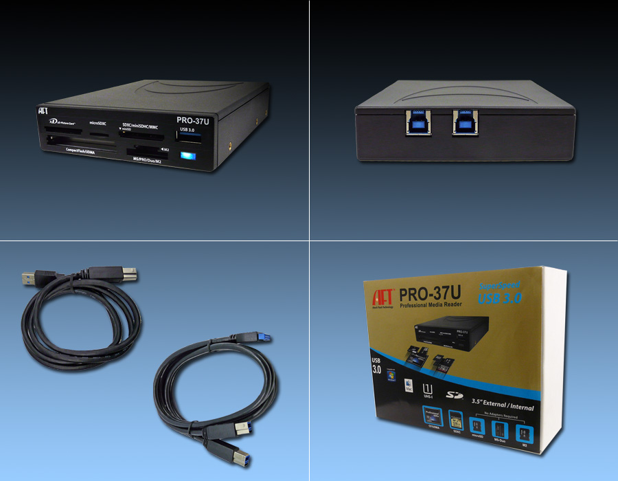 USB 3.0 Card Reader PRO-37U