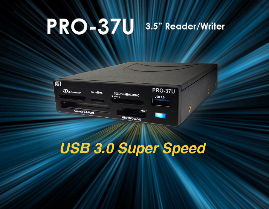 USB 3.0 Card Reader PRO-37U